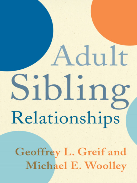 Cover image for book Adult Sibling Relationships