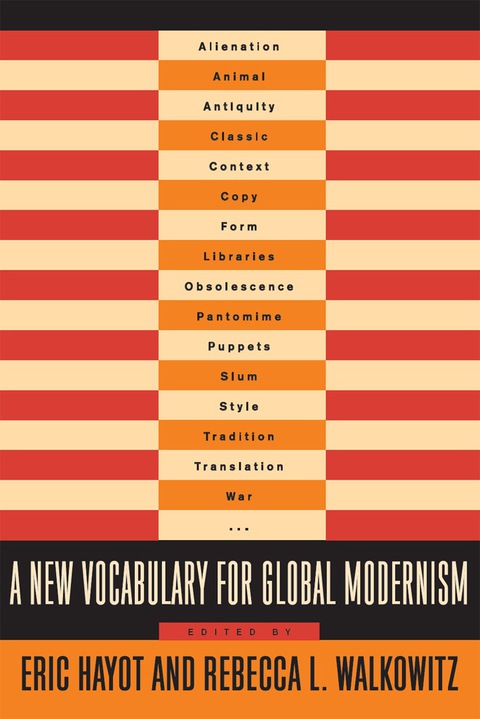 Cover image for book A New Vocabulary for Global Modernism