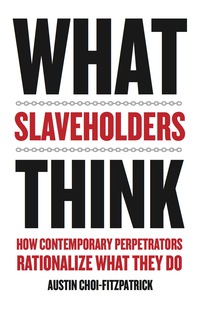Cover image: What Slaveholders Think 9780231181822