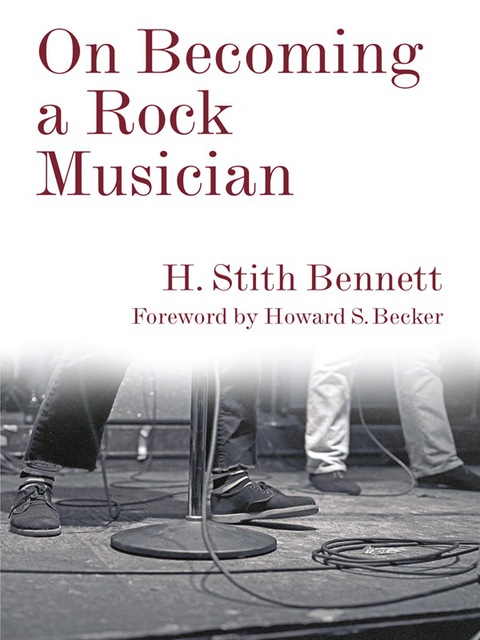 Cover image for book On Becoming a Rock Musician