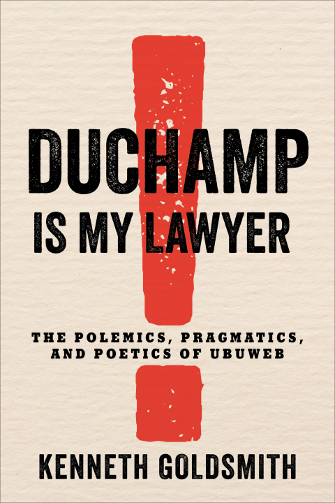Cover image for book Duchamp Is My Lawyer