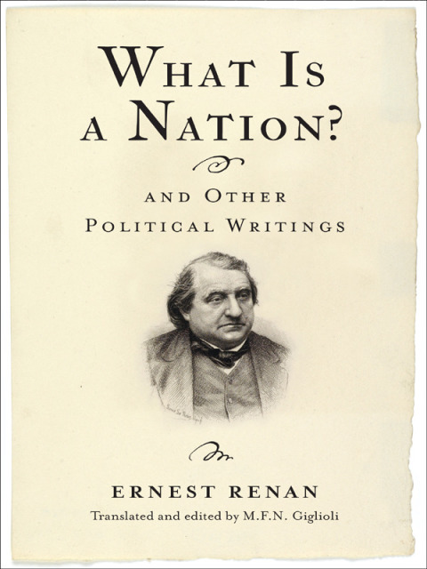 Cover image for book What Is a Nation? and Other Political Writings