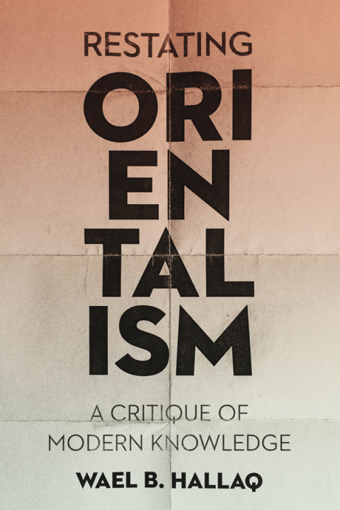 Cover image for book Restating Orientalism