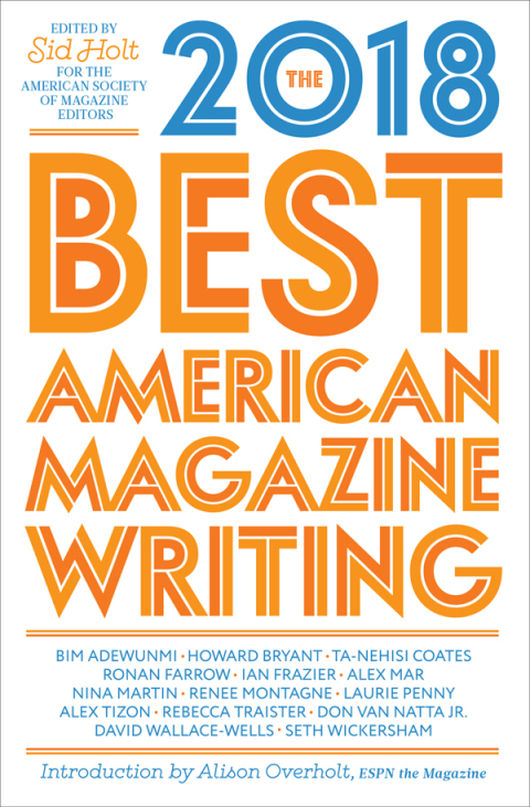 Cover image for book The Best American Magazine Writing 2018