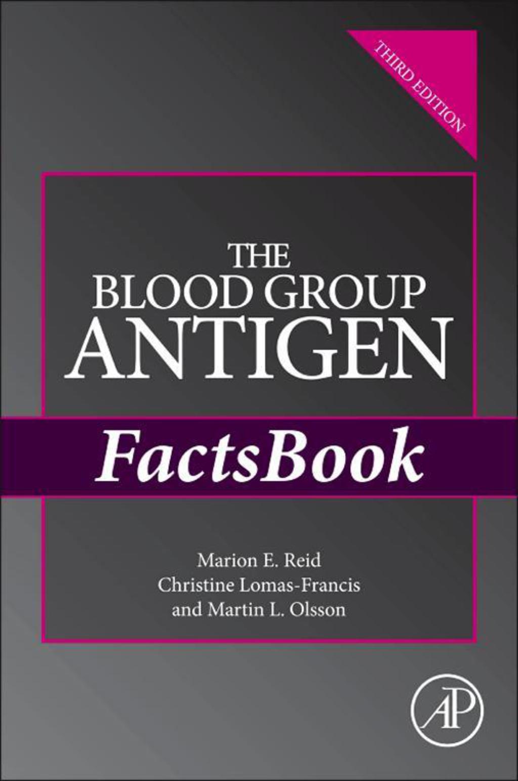 Reflowable The Blood Group Antigen FactsBook; $37.11