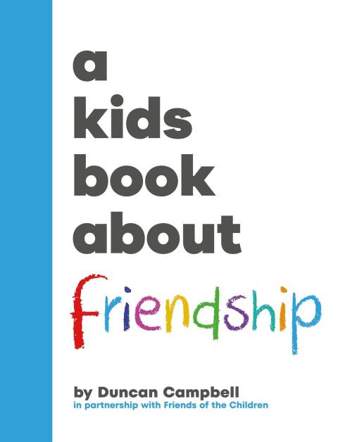 Cover image for book A Kids Book About Friendship