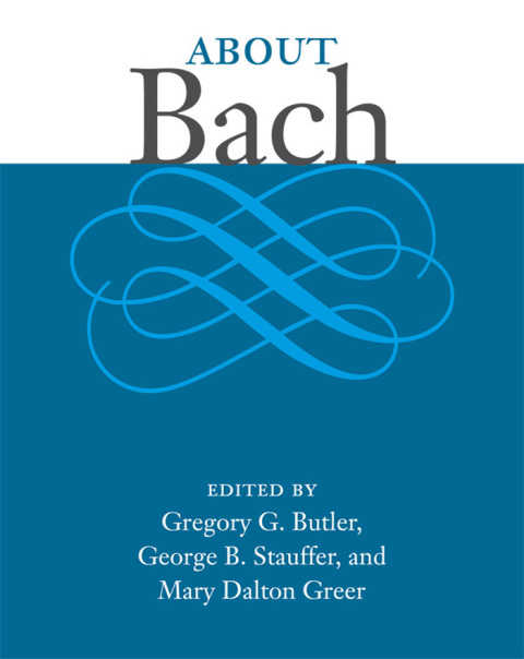 Cover image for book About Bach