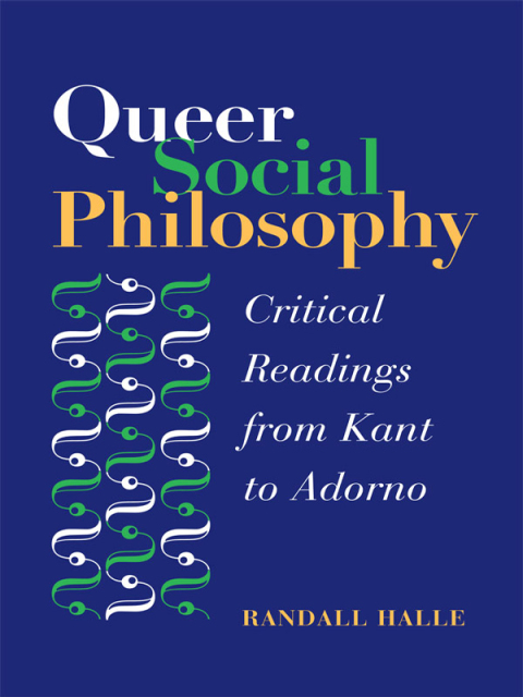 Cover image for book Queer Social Philosophy