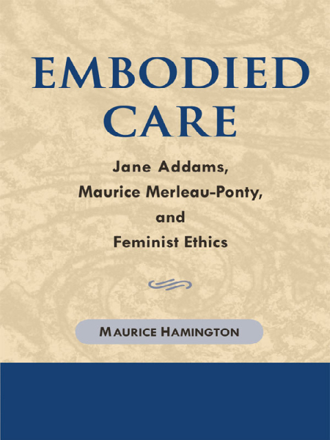 Cover image for book Embodied Care