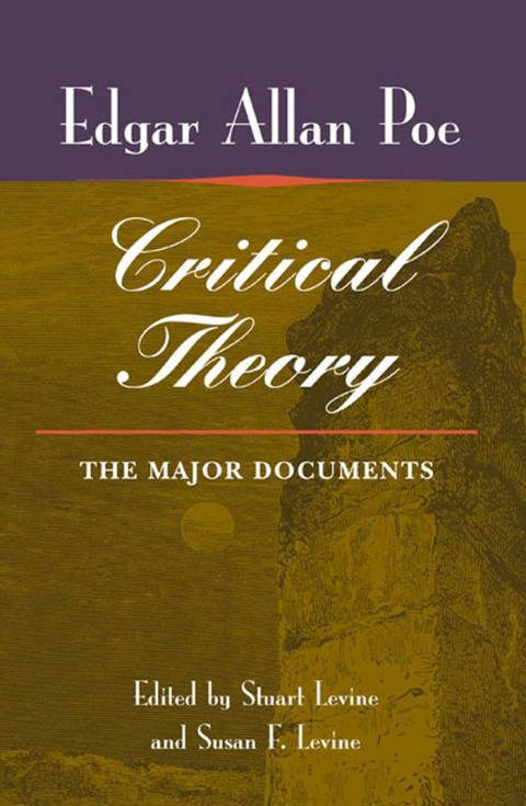 Cover image for book Poe's Critical Theory
