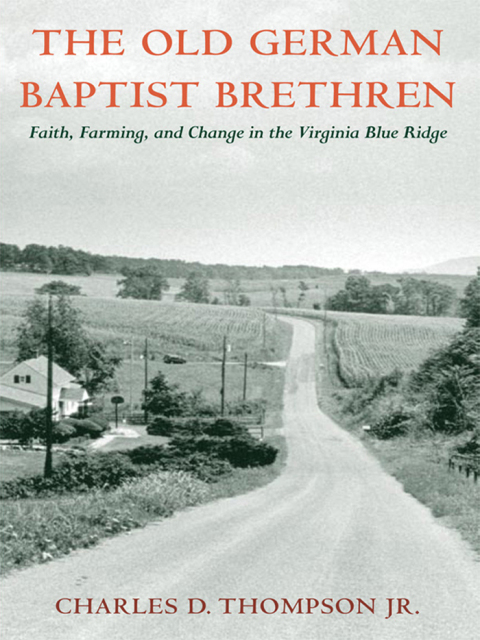 Cover image for book The Old German Baptist Brethren