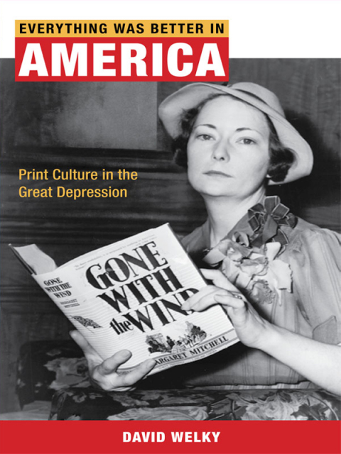 Cover image for book Everything Was Better in America