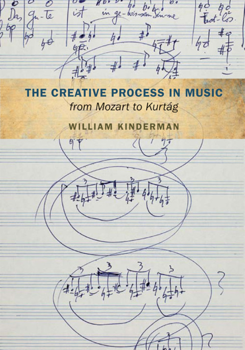 Cover image for book The Creative Process in Music from Mozart to Kurtag
