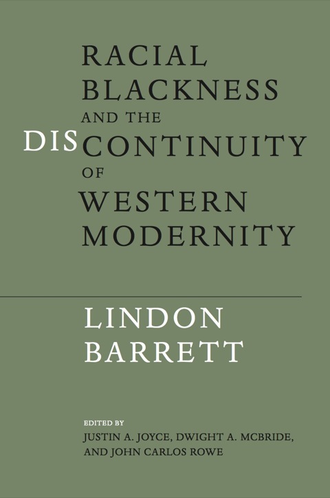 Cover image for book Racial Blackness and the Discontinuity of Western Modernity