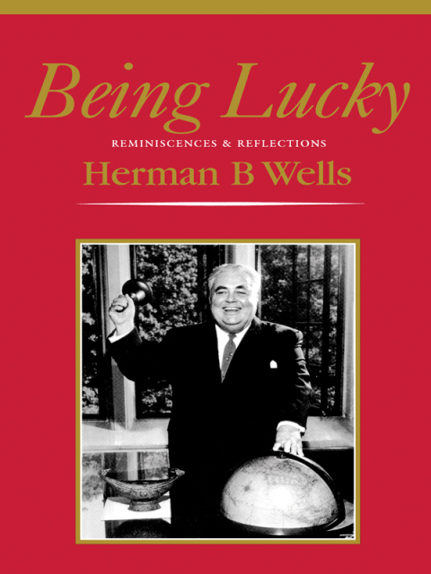 Cover image for book Being Lucky