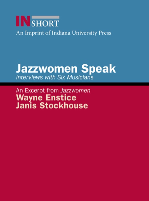 Cover image for book Jazzwomen Speak