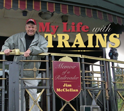 Cover image for book My Life with Trains