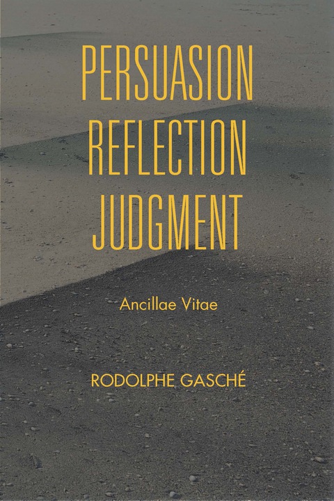 Cover image for book Persuasion, Reflection, Judgment