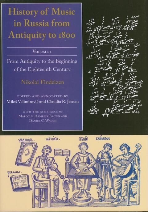 Cover image for book History of Music in Russia from Antiquity to 1800, Volume 1