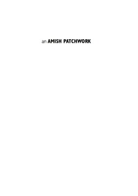 Cover image: An Amish Patchwork 9780253345387