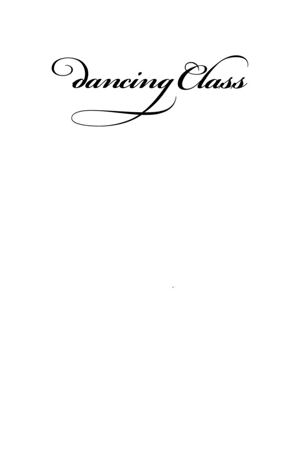 Dancing Class (eBook)