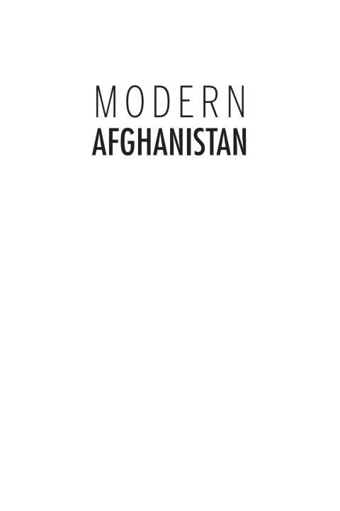 Cover image for book Modern Afghanistan