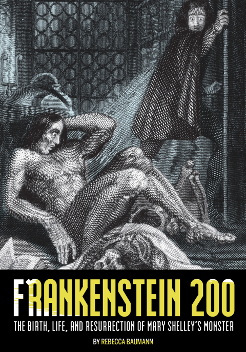 Cover image for book Frankenstein 200