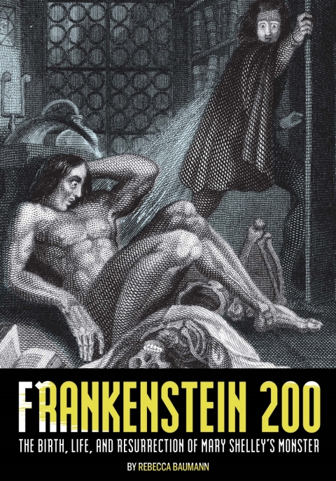 Cover image for book Frankenstein 200