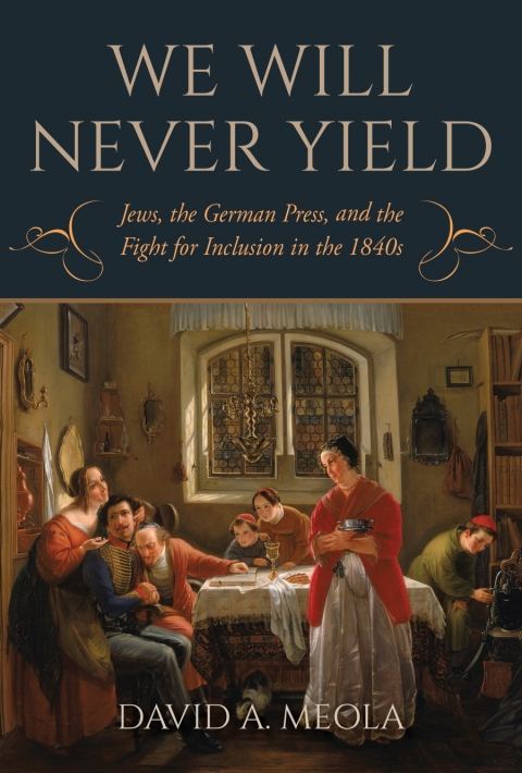Cover image for book "We Will Never Yield"