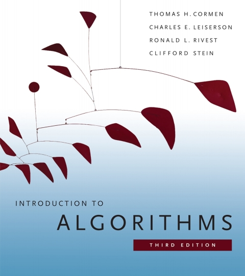 Cover image for book Introduction to Algorithms