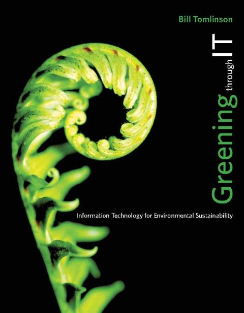 Cover image for book Greening through IT