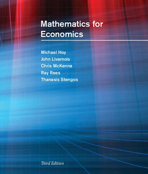 Cover image for book Mathematics for Economics