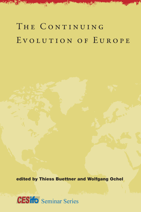 Cover image for book The Continuing Evolution of Europe
