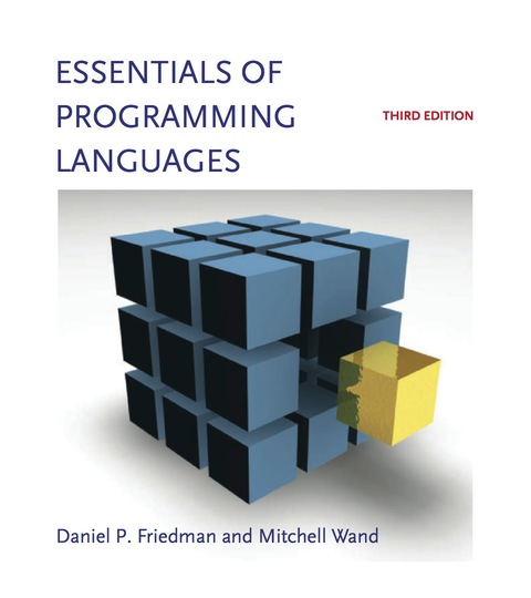 Cover image for book Essentials of Programming Languages