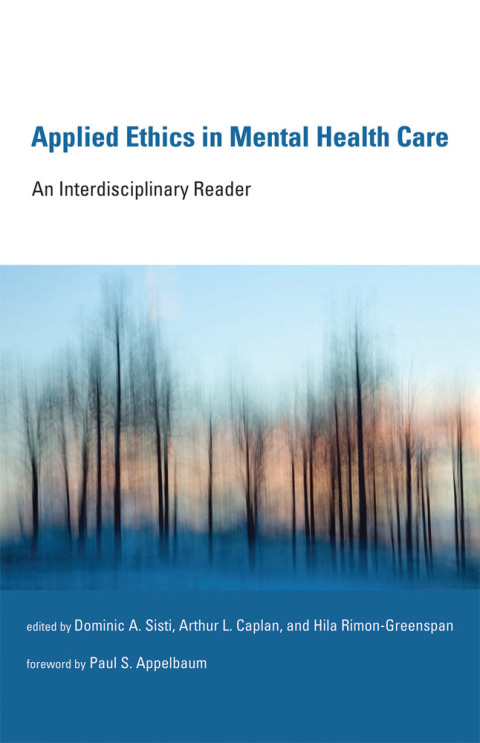 Cover image for book Applied Ethics in Mental Health Care