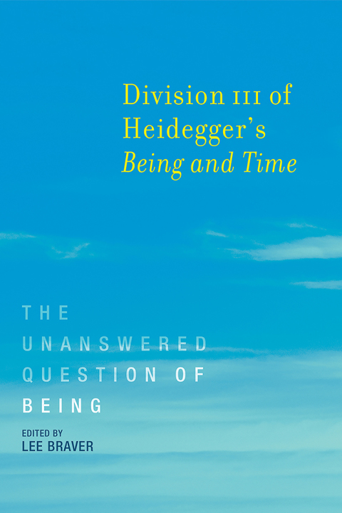 Cover image for book Division III of Heidegger's Being and Time