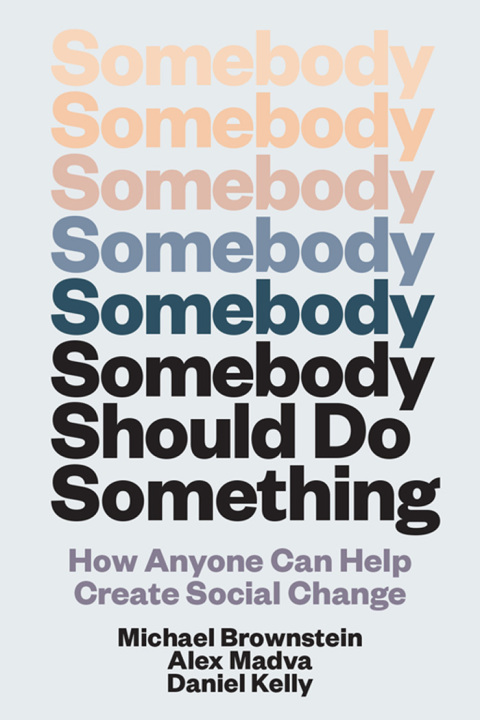 Cover image for book Somebody Should Do Something