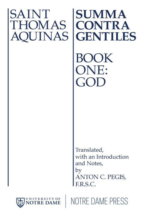 Cover image for book Summa Contra Gentiles
