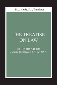 Cover image: Treatise on Law, The 9780268018818