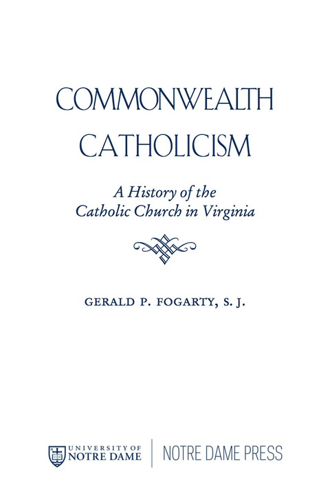 Cover image for book Commonwealth Catholicism
