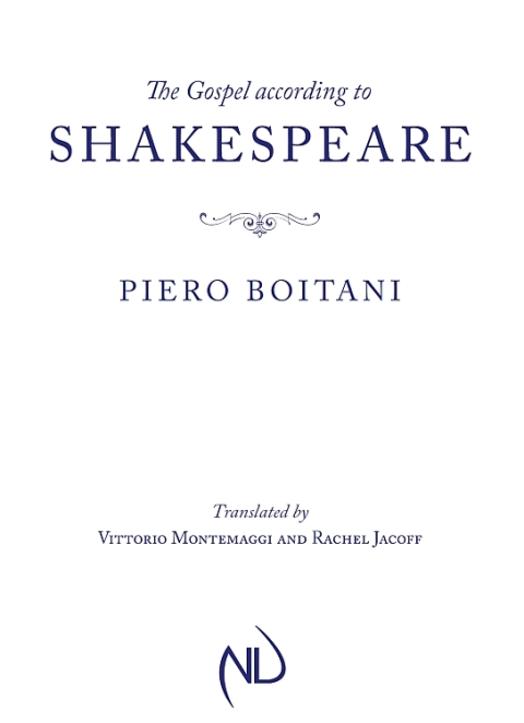 Cover image for book The Gospel according to Shakespeare