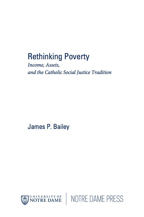 Cover image for book Rethinking Poverty