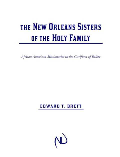 Cover image for book The New Orleans Sisters of the Holy Family