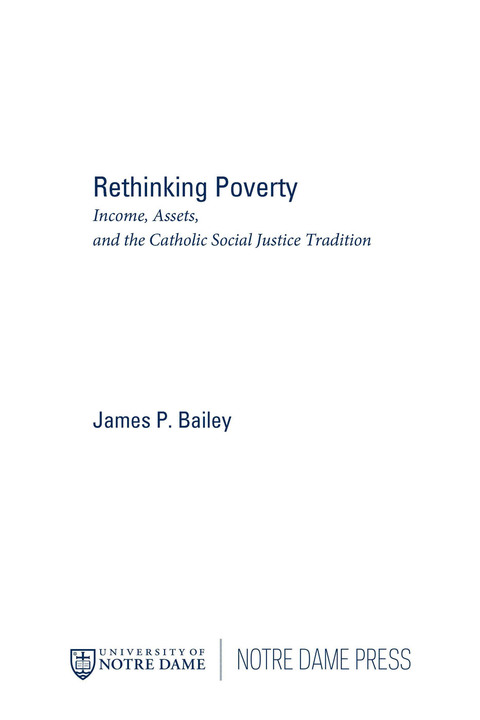 Cover image for book Rethinking Poverty