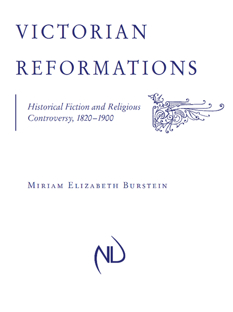 Cover image for book Victorian Reformations