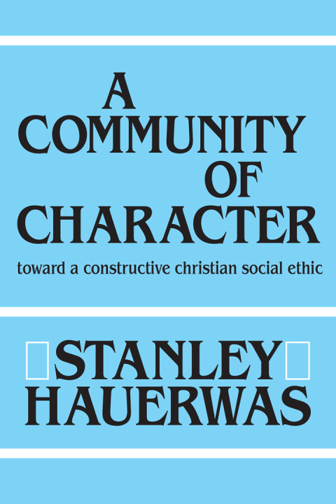 Cover image for book A Community of Character