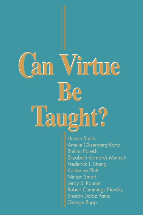 Cover image for book Can Virtue Be Taught?