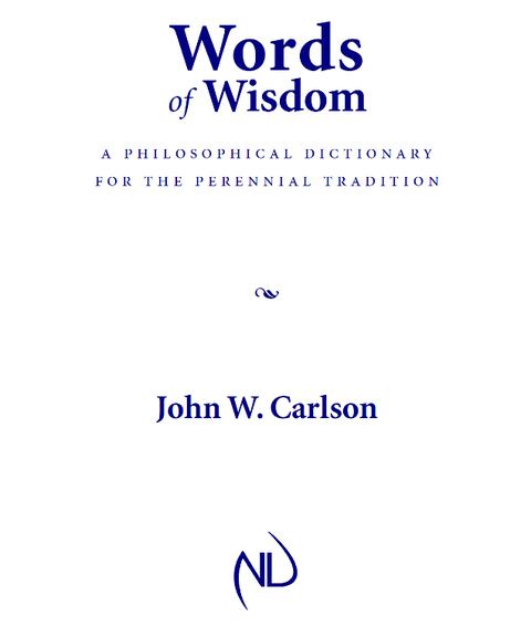 Cover image for book Words of Wisdom