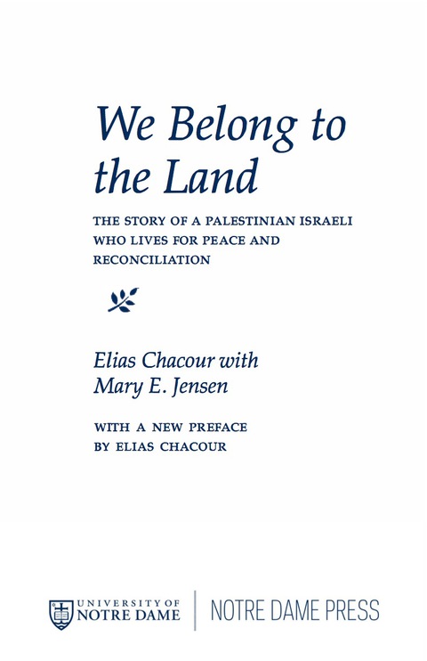Cover image for book We Belong to the Land