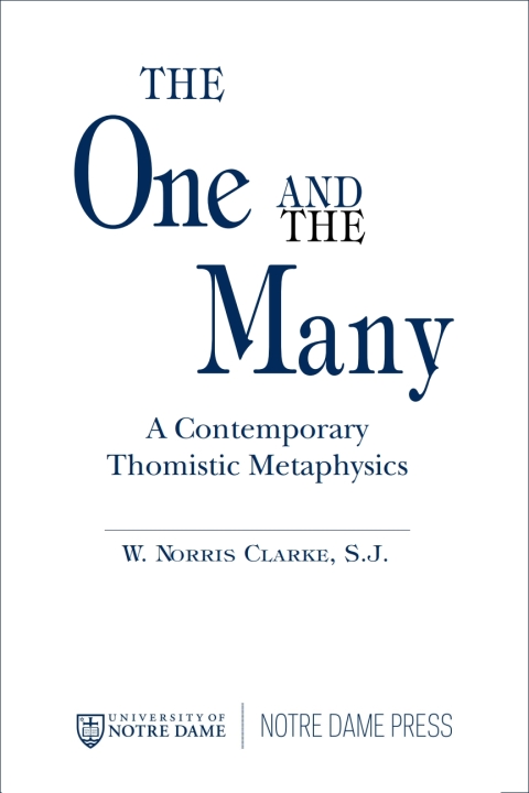 Cover image for book The One and the Many